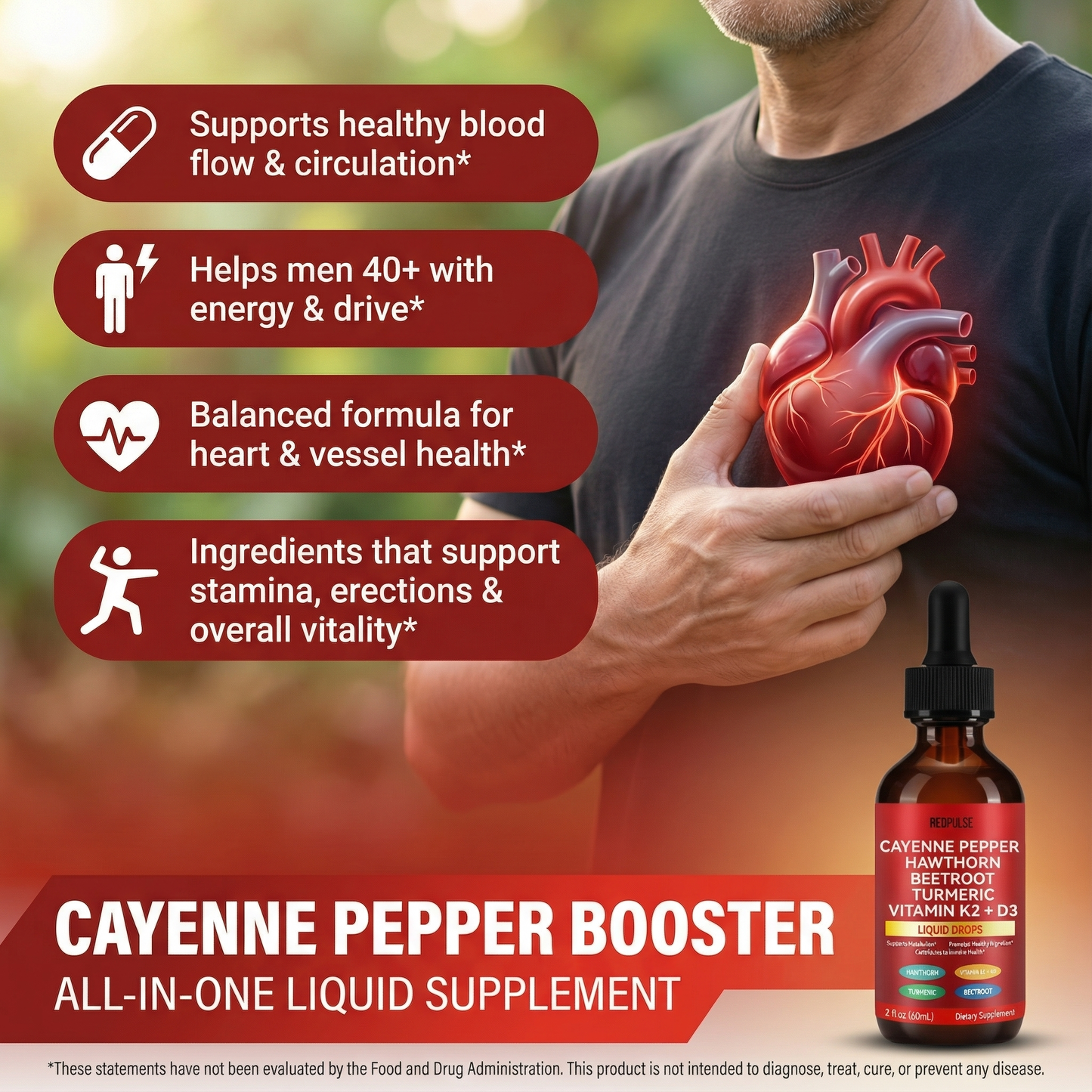Manflow Cayenne+ Booster
